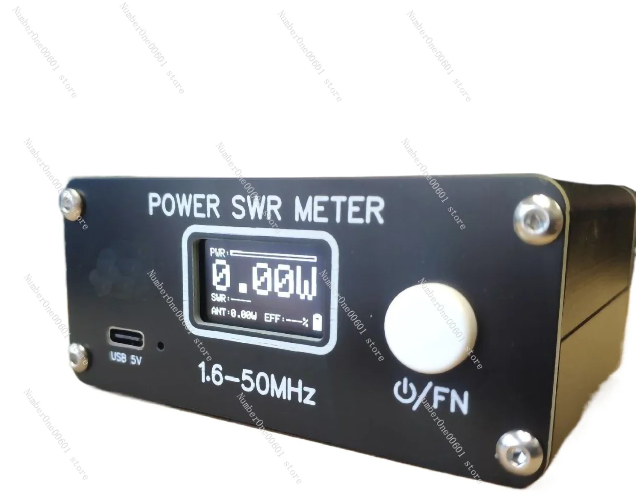 

Mini QRP 150W 1.6-50MHz HF SWR / Power Meter FM/AM/CW/SSB with OLED