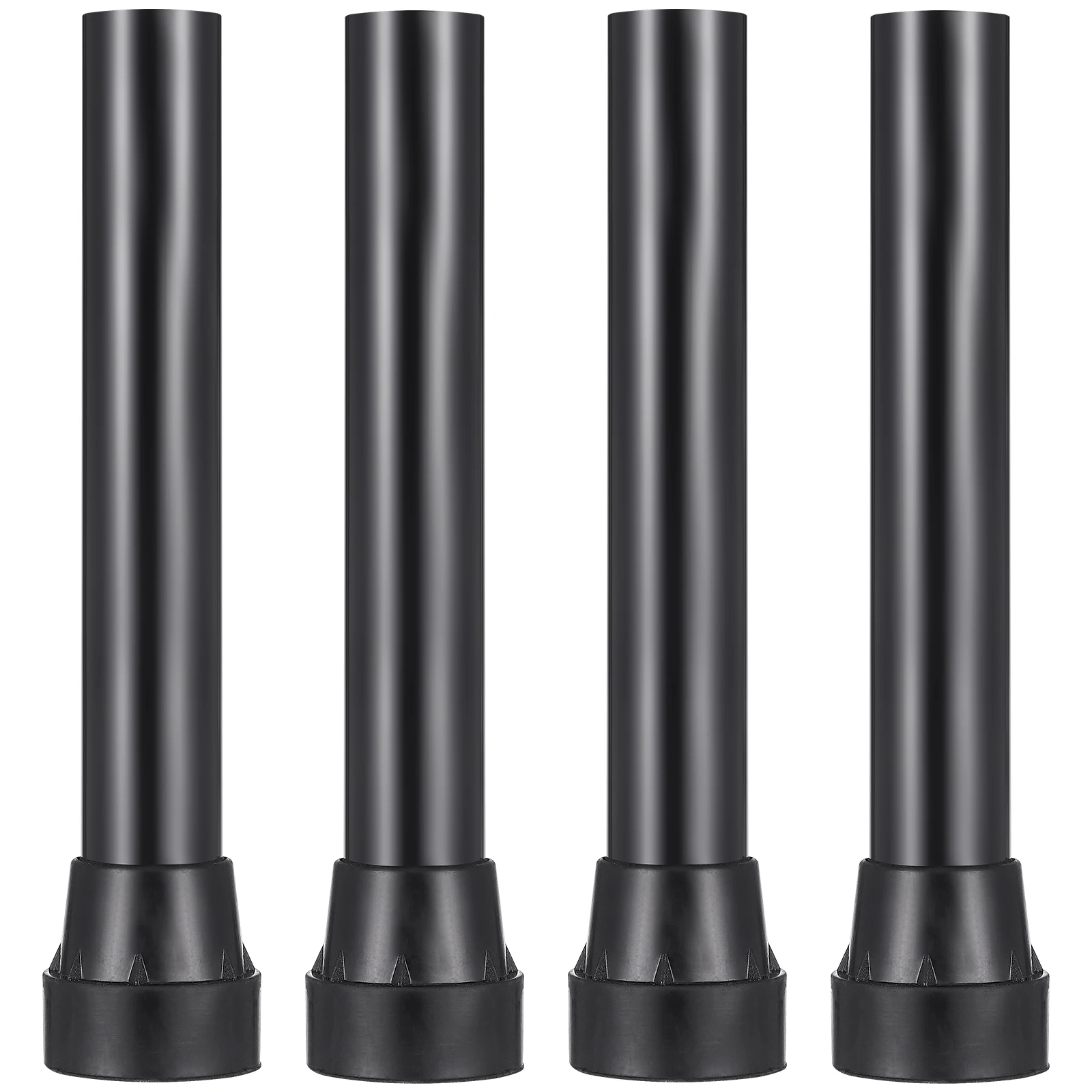 

4pcs Anti slip Trampoline Leg Pads Durable Rubber Stainless Steel Frame Cover Black Replacement Parts Accessories