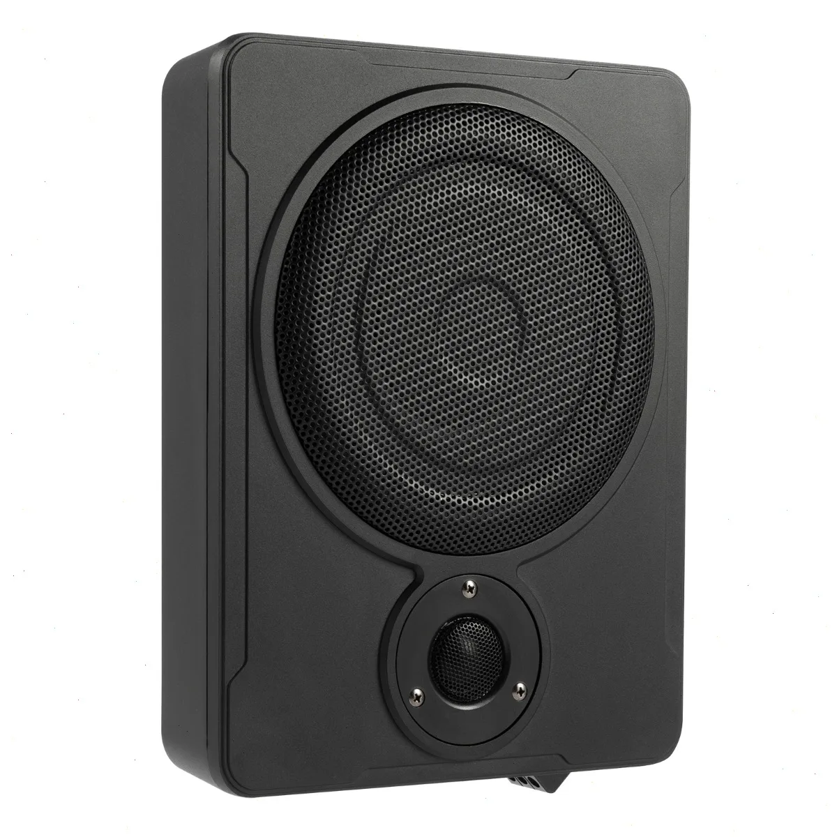 Car Subwoofer, Under Seat Active Subwoofer, 600W, 8 Inch, Built-in Amp, Slim Design, Deep Bass, HiFi Sound, for Car Audio, Stereo System, with Remote Control