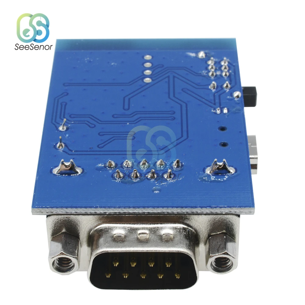 RS232 Bluetooth Serial Adapter Wireless Serial Communication Master-Slave Module RS232 Data Transmission Module 5V