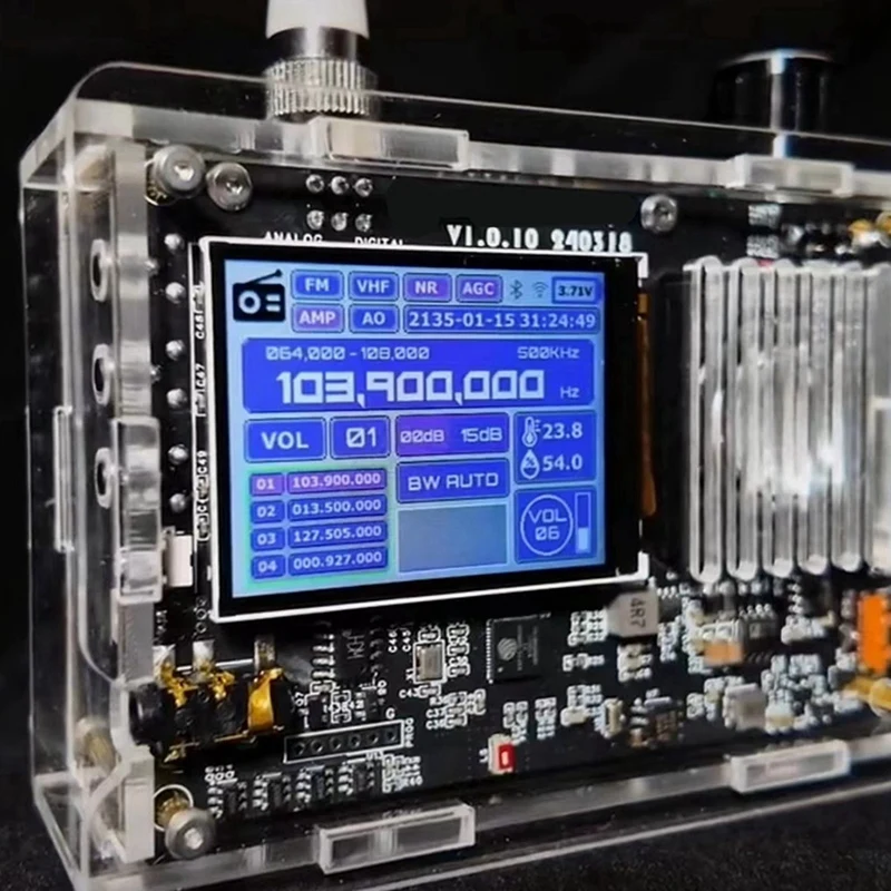 مجموعة راديو ذاتية الصنع كاملة النطاق ، فرقة طيران ، FM ، MW ، SW ، SSB ، LSB ، مستقبل USB ، V5A