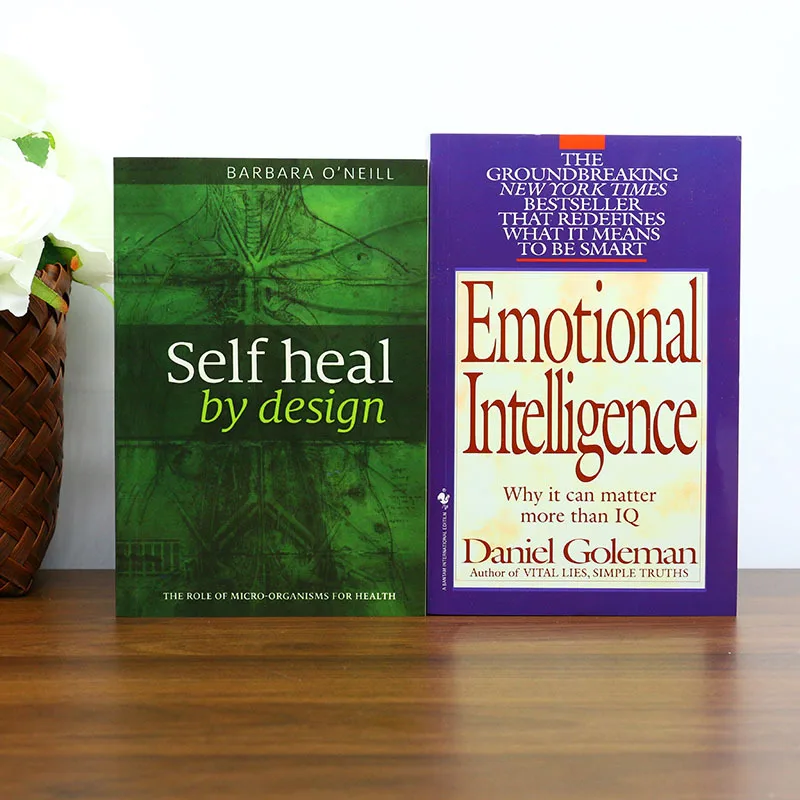 

《Self heal by design》+《Emotional Intelligence》Daily reading helps health enthusiasts self-improvers For Chrismas holiday gifts