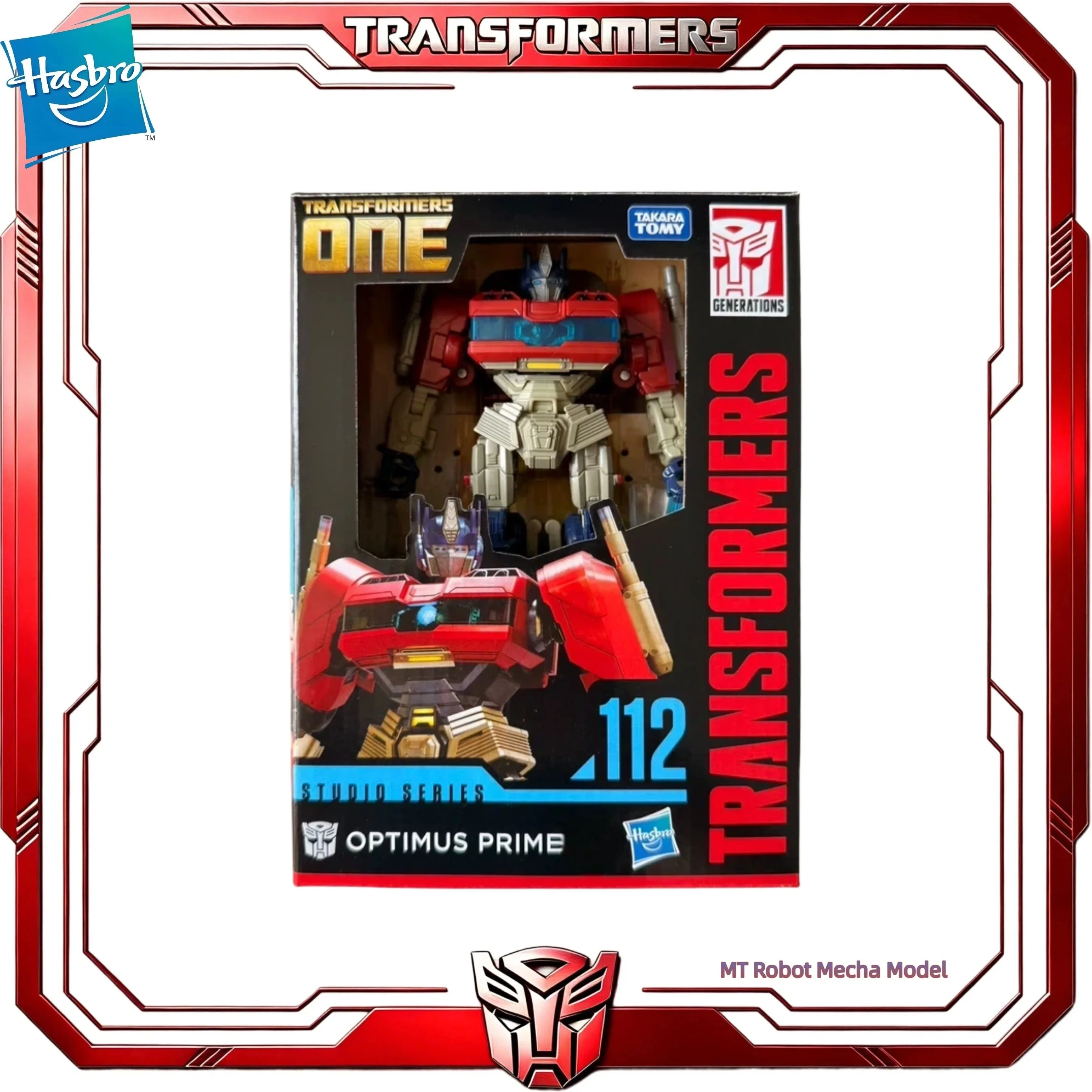 Op voorraad Officiële Hasbro Transformers Studio Series 112 Optimus Prime One Movie Deluxe verzamelaarfiguur cadeau