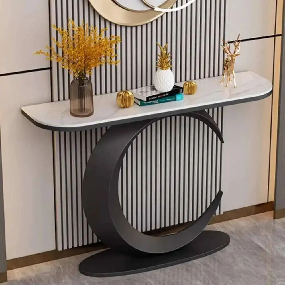 

Luxury Console Table Beauty Entryways Nordic Glamour Metal Console Table Minimalist Aesthetic Tisch Wohnzimer Home Furniture