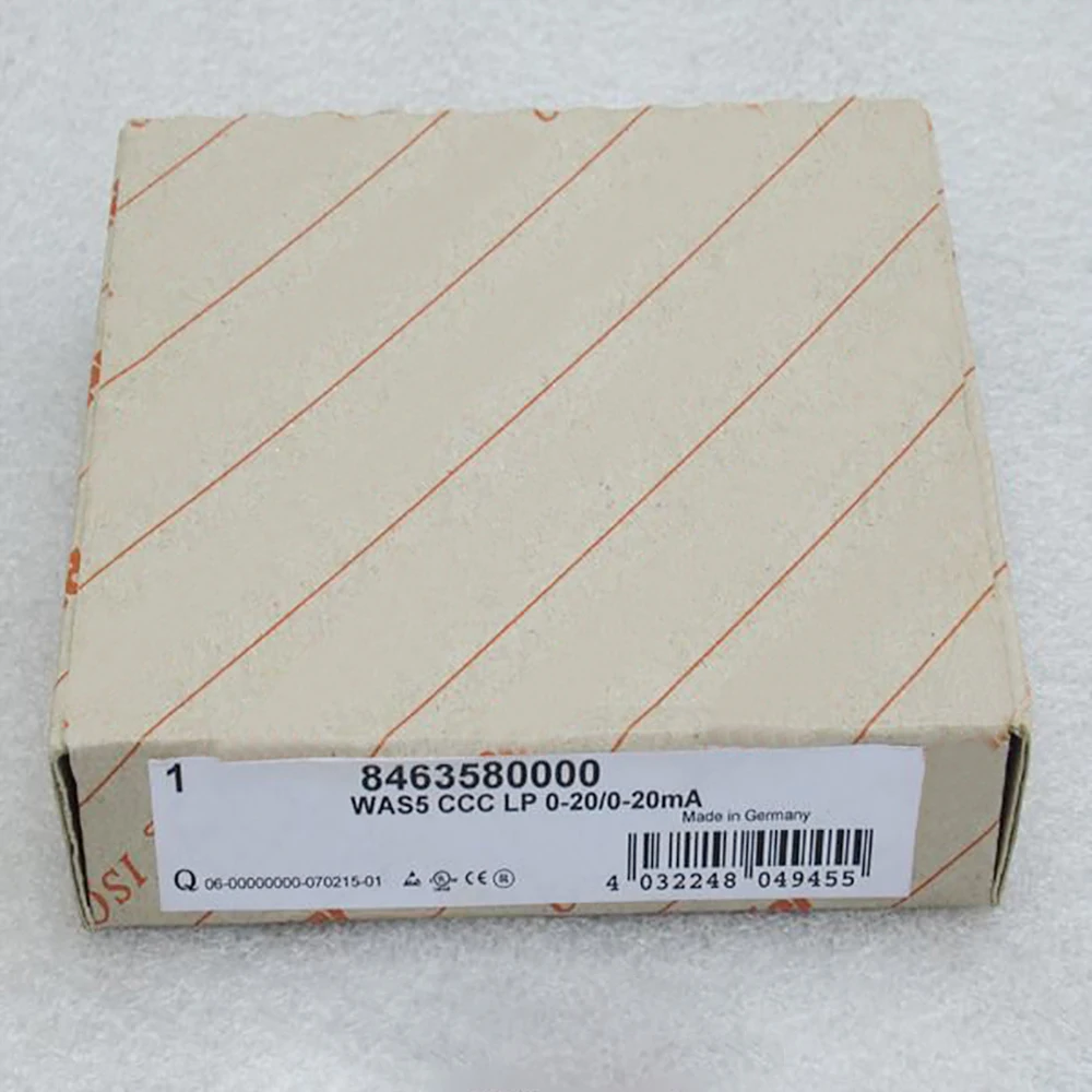 8463580000 For Weidmuller Passive Isolator WAS5 CCC LP 0-20/0-20MA