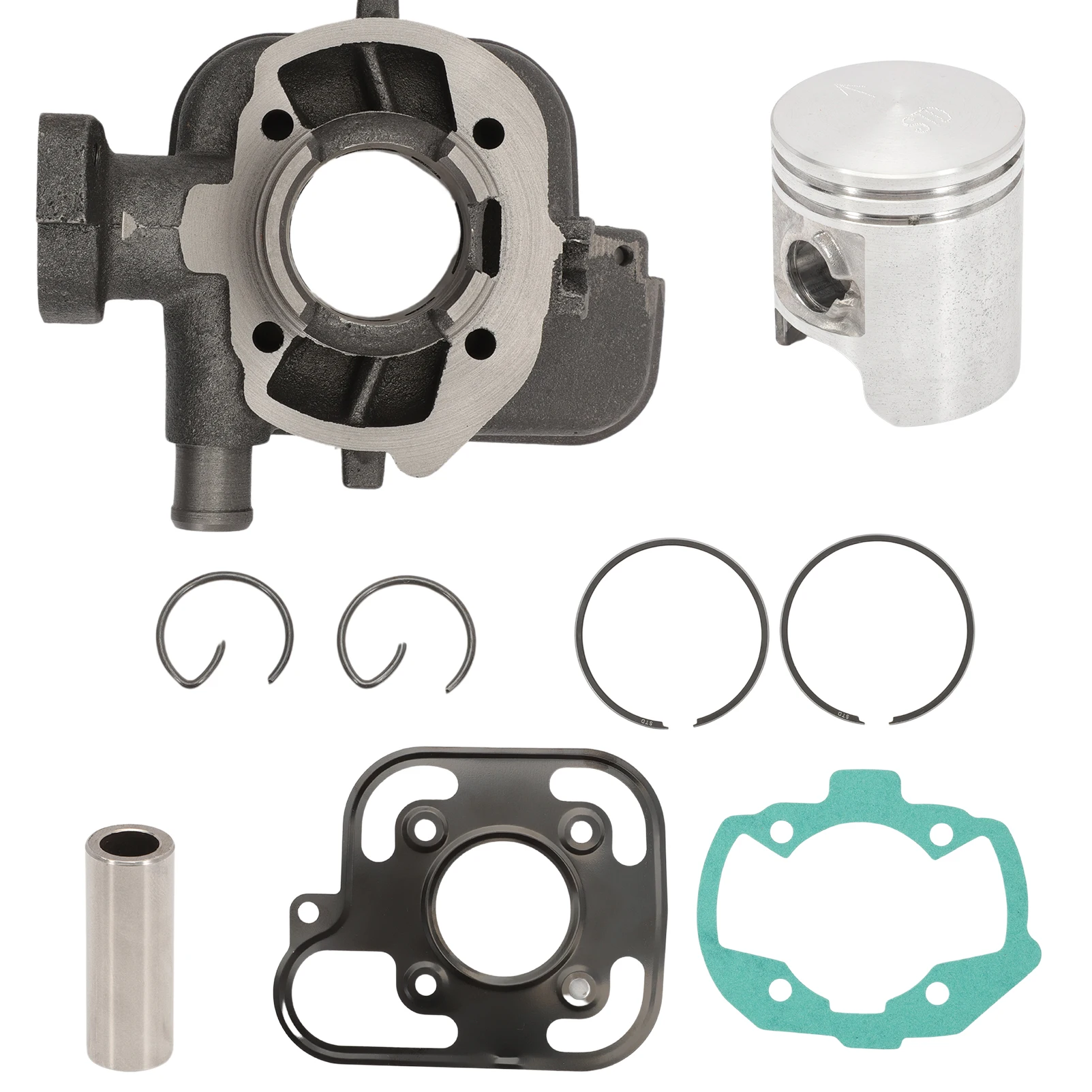 50 cc Cylinder Kit with Piston Compatible with Peu-geot Speedfight 3 Jetforce Jet Force TSDI C-Tech Ludix Blaster 2