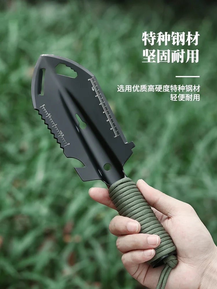 

Campstory Engineer Shovel Outdoor Hand Shovel Stainless Small Gardening Tools Sea Excavation Portable Shovel