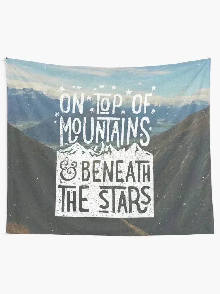 On Top Of Mountains Tapestry Decorations For Room Home And Comfort Decor Wall Decor Hanging Wall Hanging Decor Tapestry