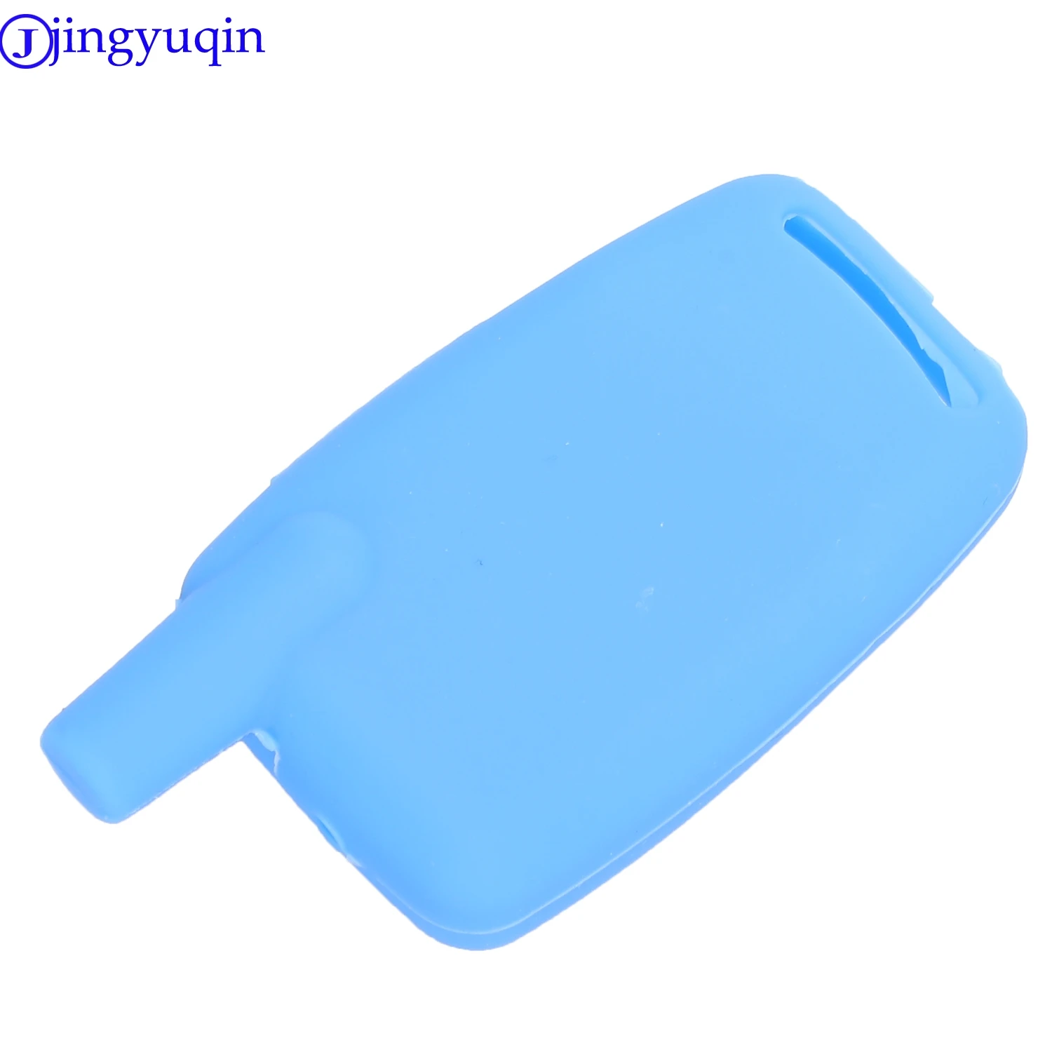 jingyuqin Remote Silicone Rubber Case For Matte Steel key Iron General Red Bat 8006 Car Alarm Remote Control Key
