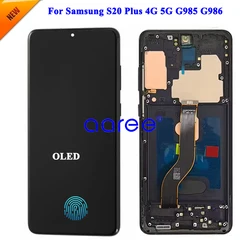 AMOLED OLED LCD Screen For Samsung S20 Plus For SAMSUNG S20 Plus G985F Disaplay LCD Screen Touch Digitizer Assembly