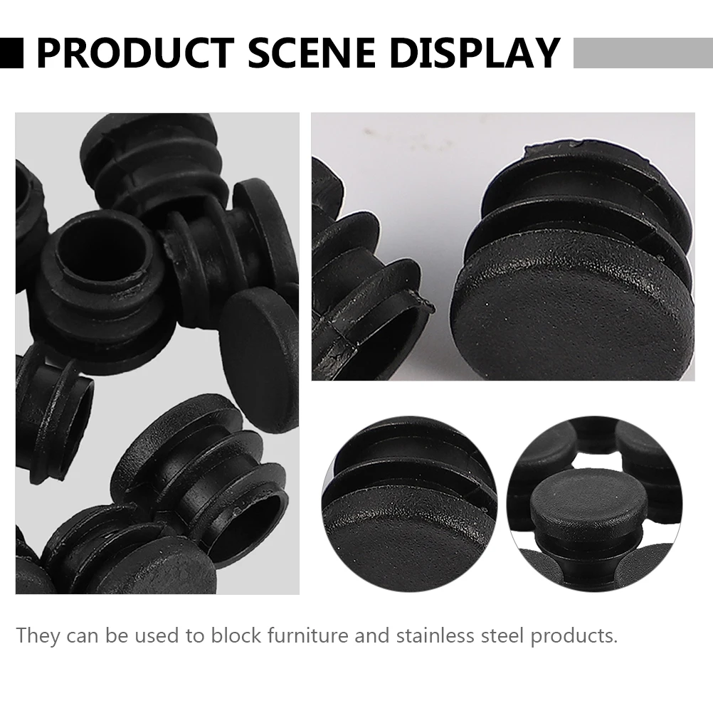 

Round Bungs Wear Wear Resistant Round Plugs resistant Tube Plugs Furniture Leg Dustproof Stain Resistant Hardware