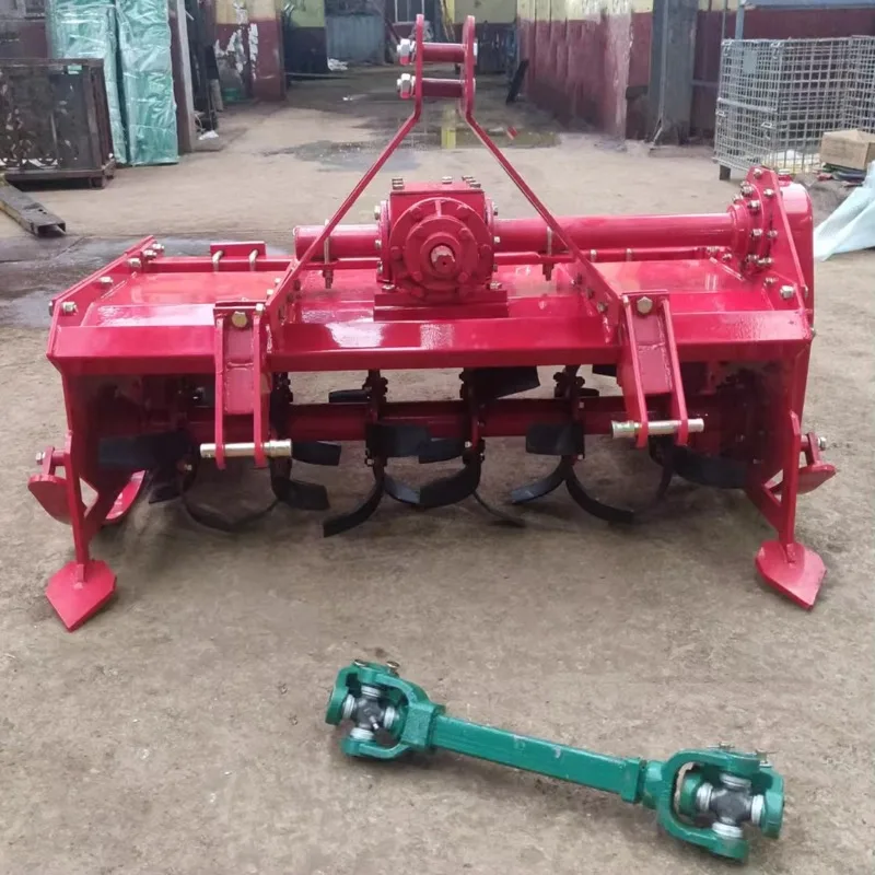 Combined Tractor Rotary Tiller Ridger Farm Bed Maker Ridging Machine Farm Seedbed Former view 4