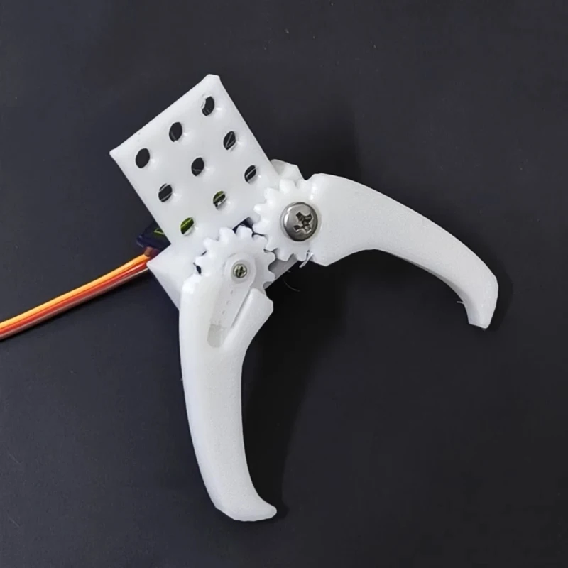 4V-6V Servo-driven Mechanical Claw Robotic Arm Gripper 3D Printed Clamp Optional Servo Tester for RC Model Aircraft DIY Parts