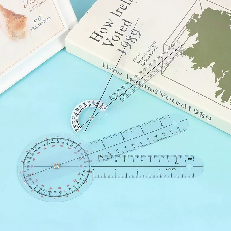 6/8Inch Goniometer Medical Joint Ruler Calibrated Orthopedics Angle Rule Spinal Finger Angle Ruler Protractor
