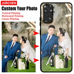 Custom Photo Case For Xiaomi Mi Poco F5 Redmi Note 10 12 12S 12R Turbo 13 14 Lite 13T K50 Pro Plus Ultra 5G Silicone Glass Cover
