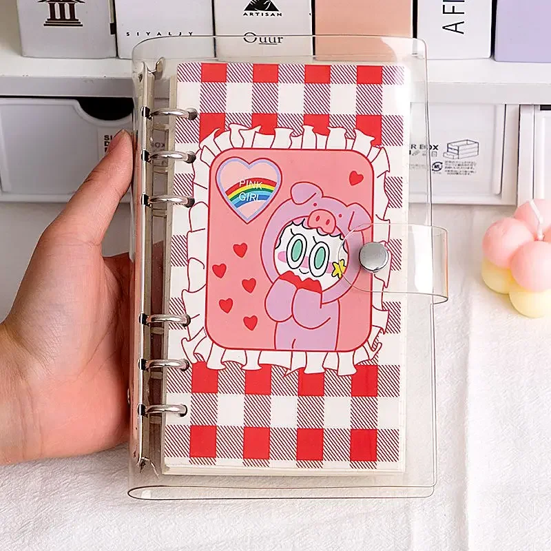 Loose-leaf bookkeeping book Removable family multi-functional financial book Cute student notebook Storage details Handbook