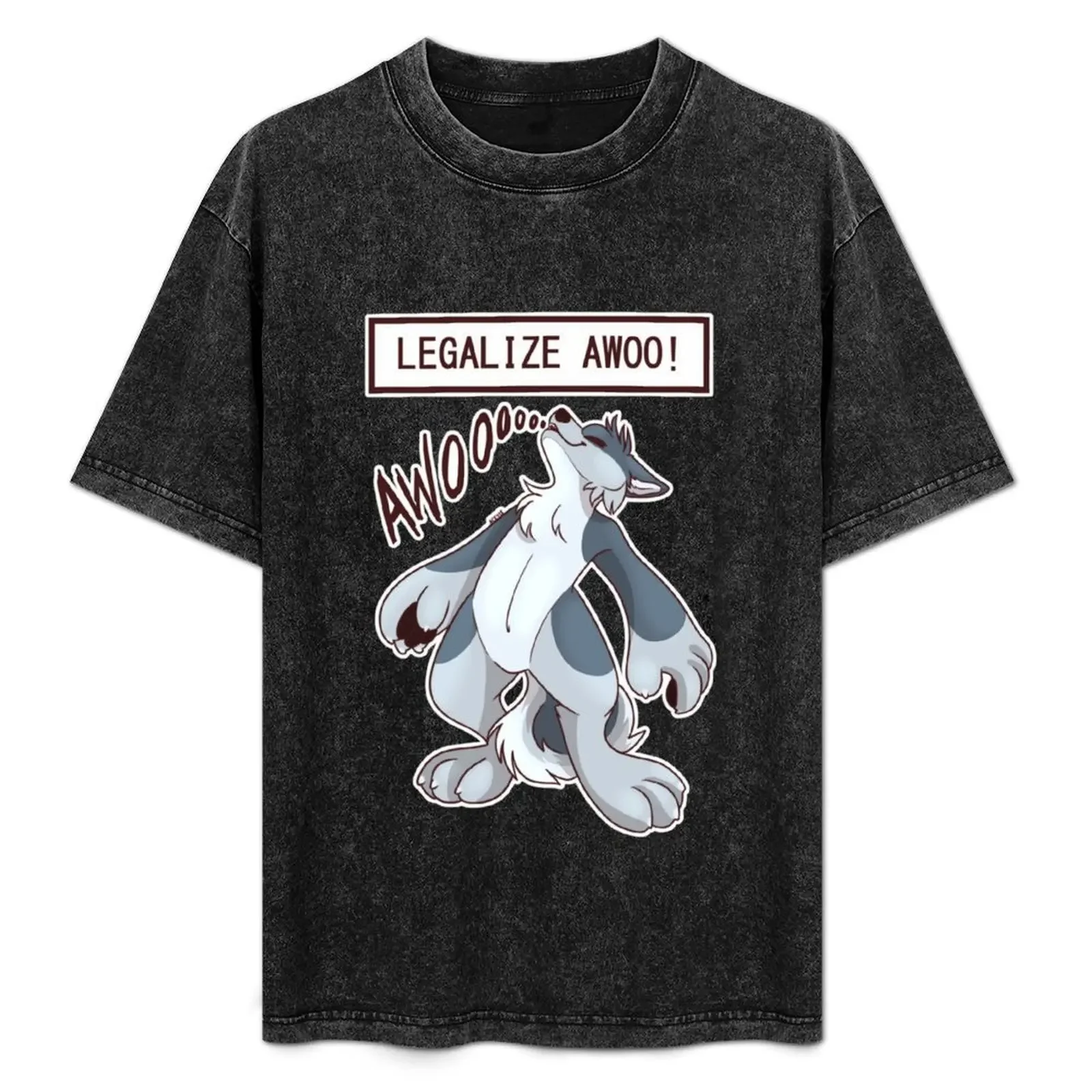 

LEGALIZE AWOO T-Shirt t shirt man plain t shirts for man cotton funny t shirts cotton 100% printed shirts for man T-Shirt