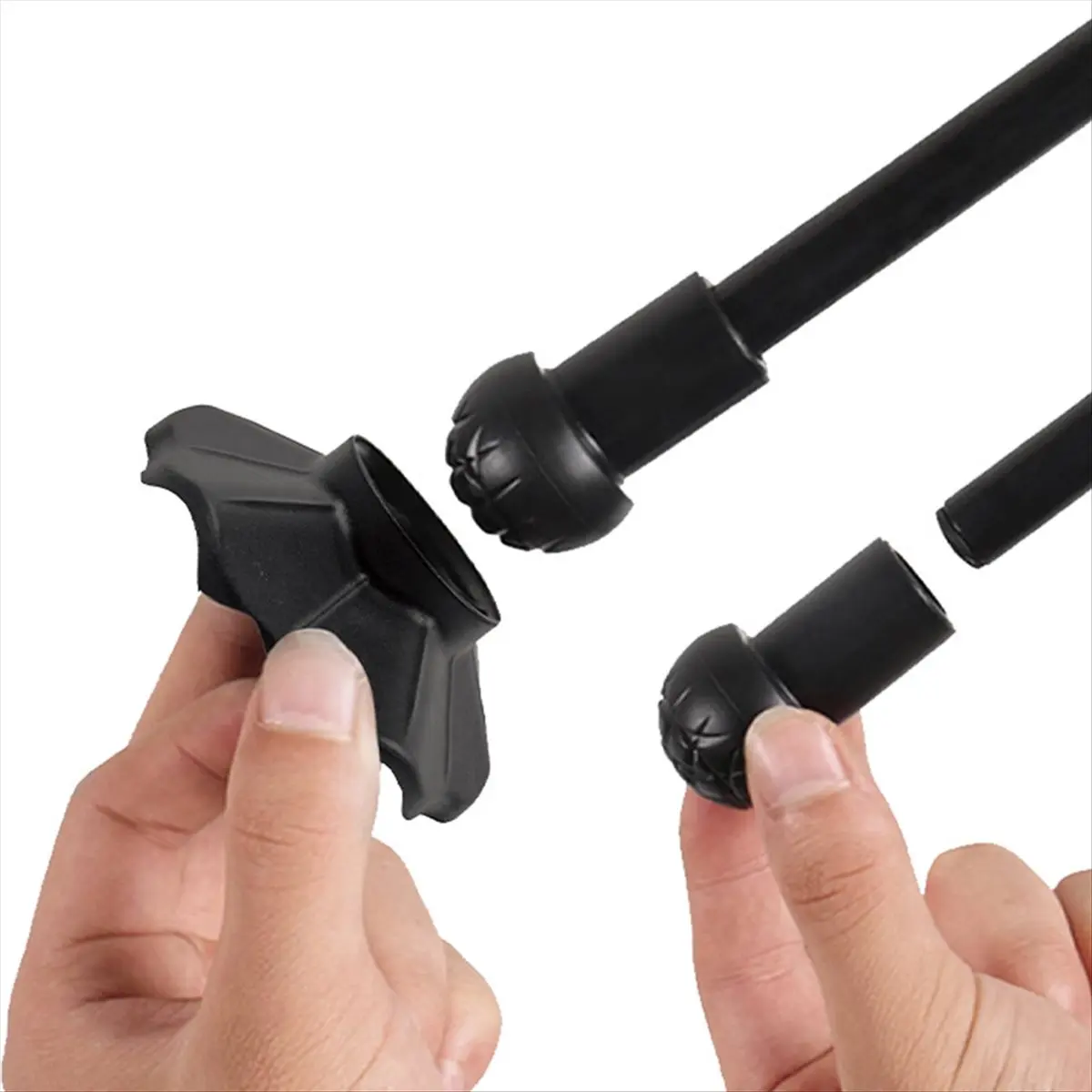 M87K 4 قطعة التخييم البراز غطاء الساق عدم الانزلاق كرسي للاستعمال الخارجي غطاء للقدم قابل للتعديل الصيد كرسي ملحق 16 مللي متر