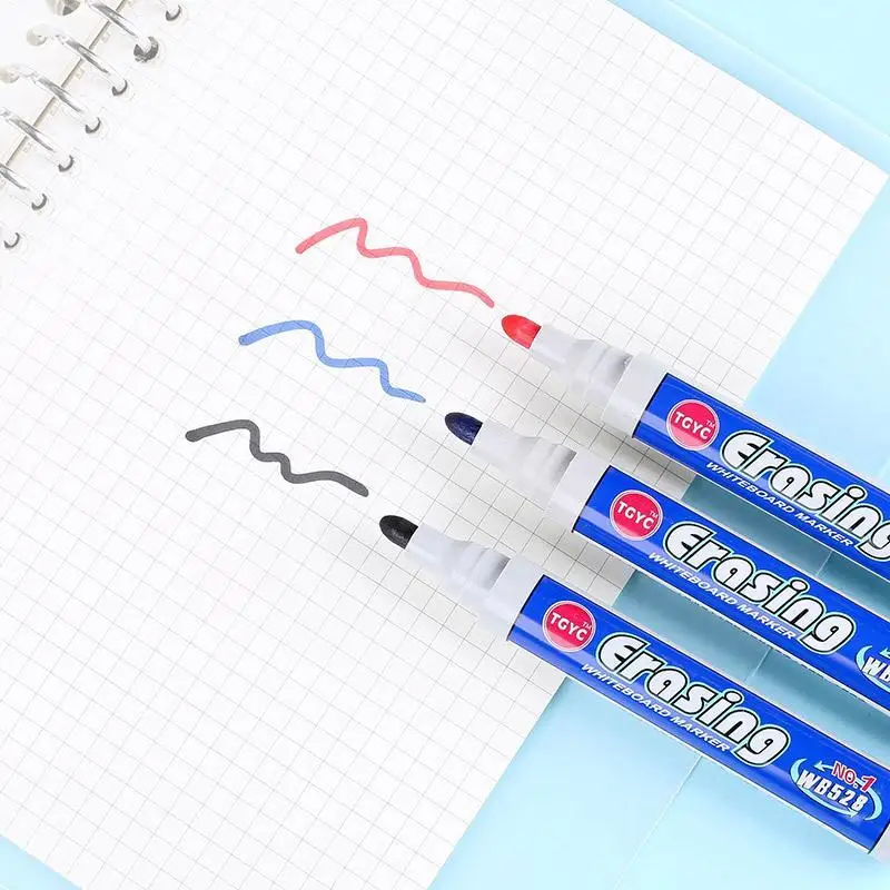 New Dry Erase Whiteboard Markers Non Toxic Vivid Ink Smooth Writing For School Office Home Use