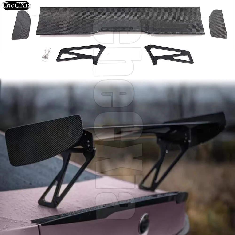 

Universal GTS Spoiler RKP Style Real Carbon Fiber Rear Tail Wing Trunk Lip for BMW M2 M3 M4 - Car Exterior Parts