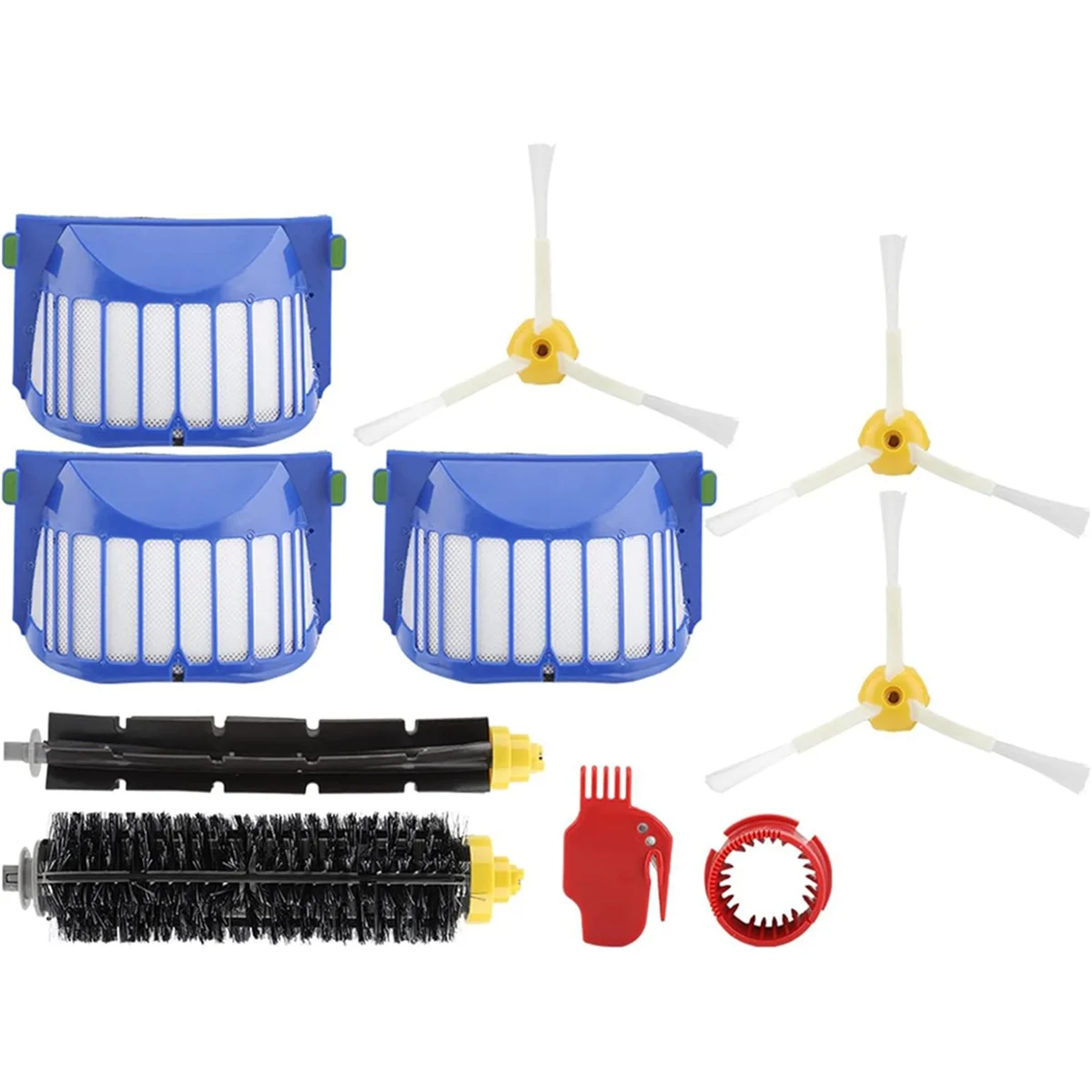 A26P Hauptseitenbürste Hepa-Filter für Roomba 600 Serie 605 606 610 615 620 625 630 632 639 650 660 671 675 681 696 Teile