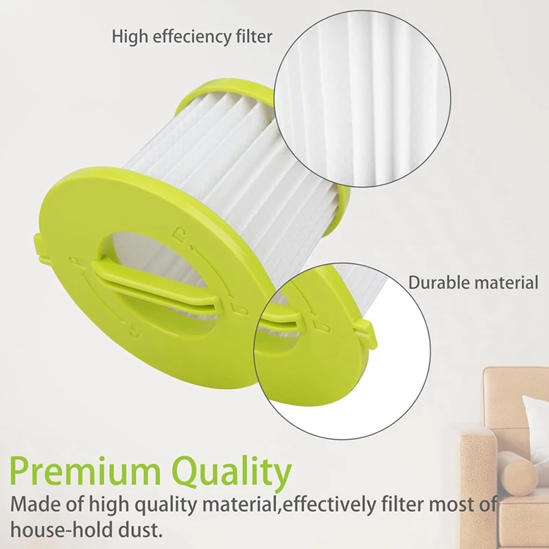 5 szt. Zamiennik filtr zmywalny do Ryobi 18V jeden + wydajność ręcznego PCL704K, PCL705K,PCL705B,PCL700