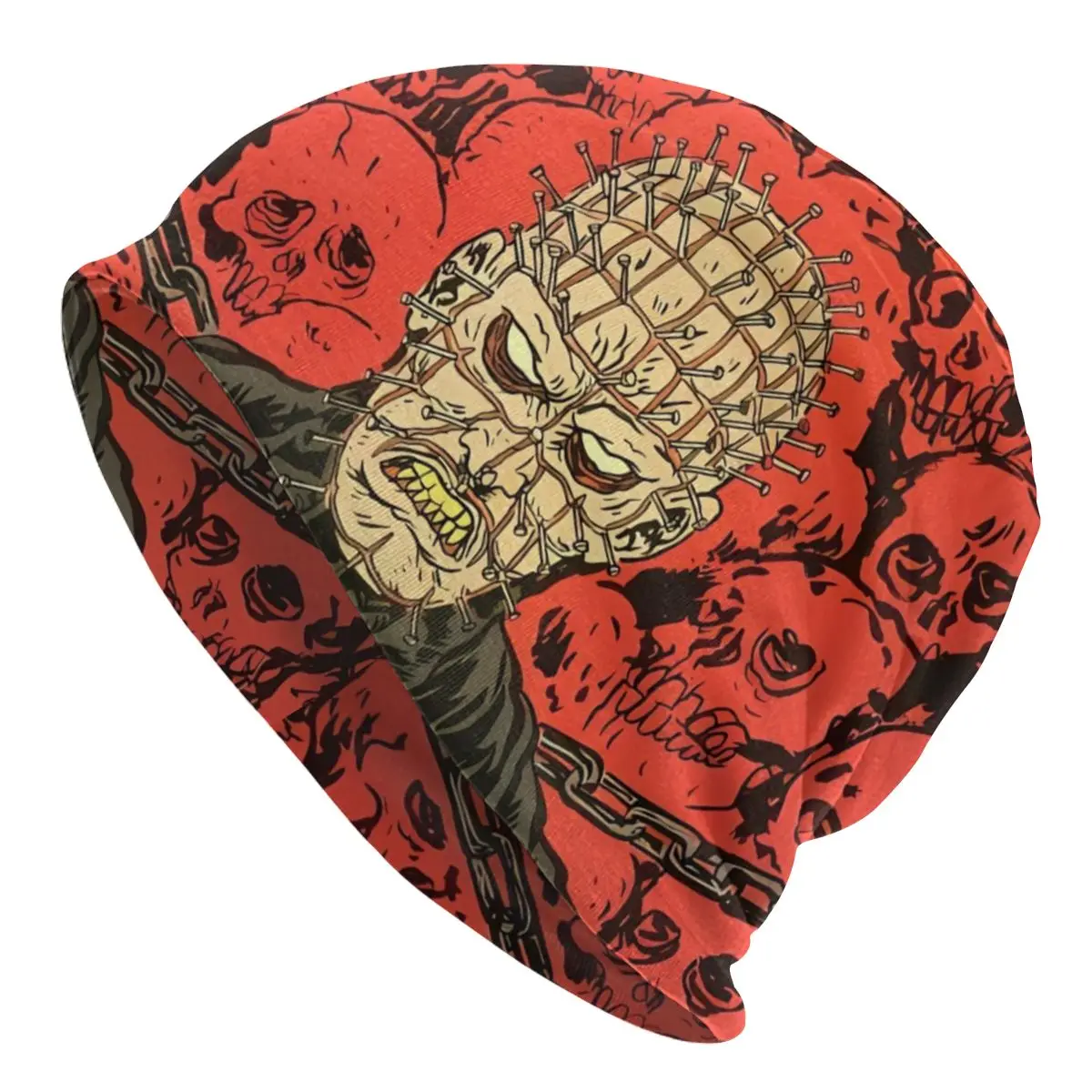 Bonnet Hats Hellraiser Horror Film Men Women's Thin Skullies Beanies Hat Bestiary 2014 Boom Comic Books Autumn Spring Warm Cap