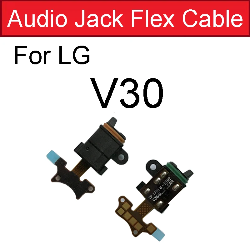 Audio Jack Flex Cable For LG V20 V30 V40 V50 V10 K7 K8 K10 K430 K30 G8 G7 G6 G5 G4 G3 Mini Q7 Q6 Stylo 2 3 4 Plus Earphone Plug