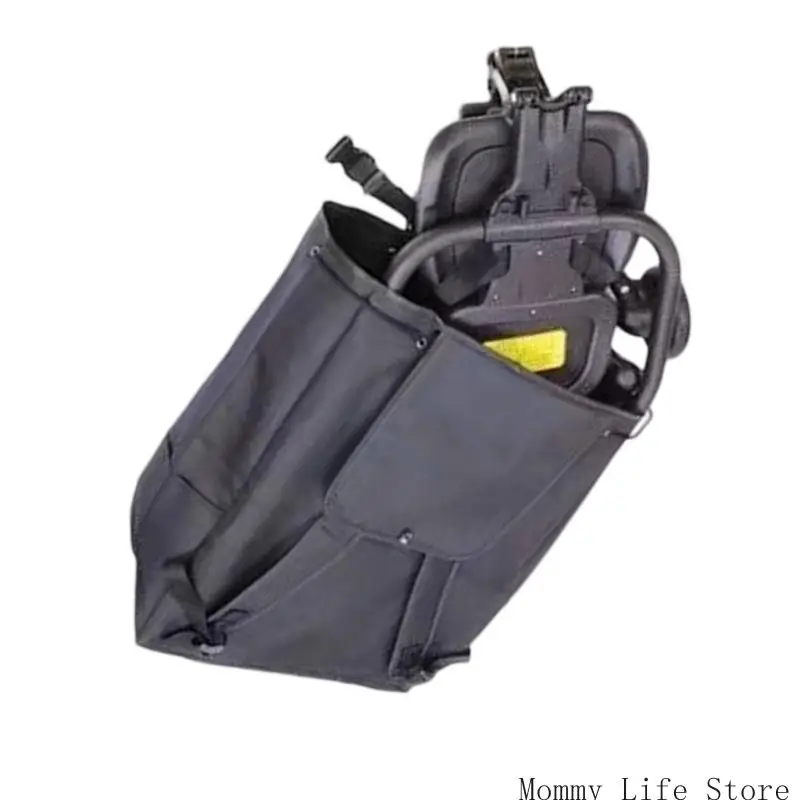 

Splashproof Strollers Bag Large Capacity Pushchair Storage Backpack Adjustable Shoulder Strap Backpack Travel Essential