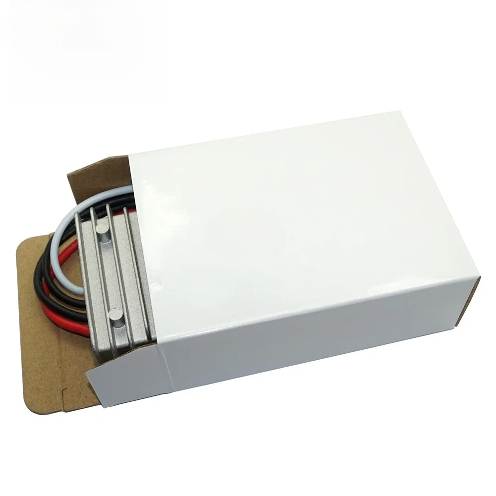 Step Up Down DC-DC Converter 24V 15A Output 9V-40V Input Voltage Range IP67 Rated Waterproof Voltage Regulator