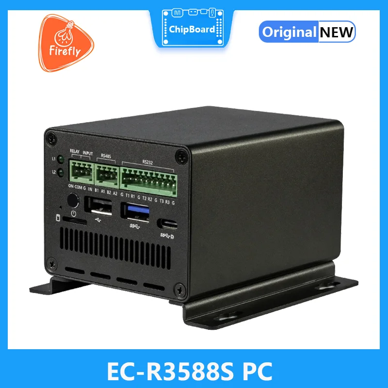 EC-R3588SPC Rockchip RK3588 8K Industrial Mainframe 8nm Cortex-A76 NPU 6Tops Support Android Ubuntu desktop and Server