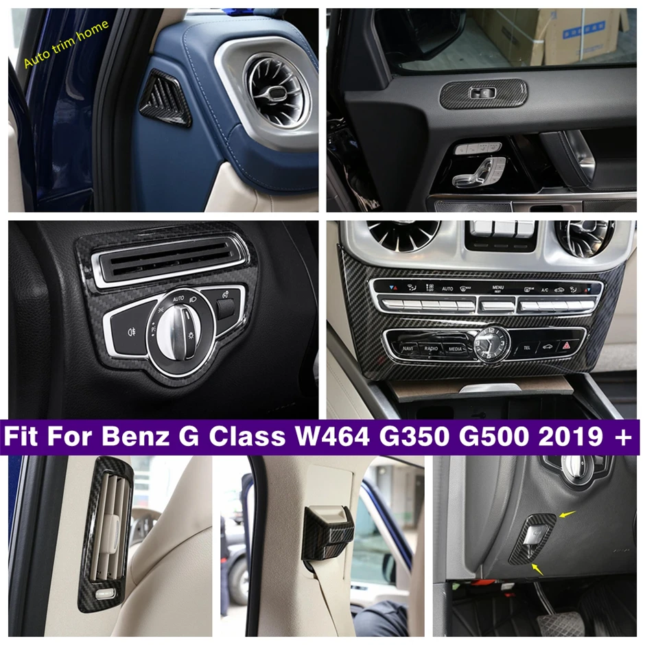

Car Pillar B Air AC Vent Frame Window Lift Head Light Lamp Control Button Cover Trim For Benz G Class W464 G350 G500 2019 - 2021