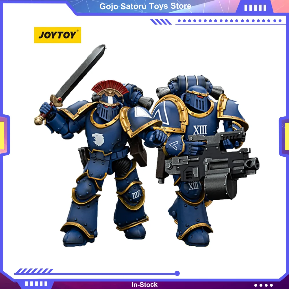 JoyToy 1/18 عمل الشكل Ultramarines الشكل الفيلق MKIII قوة السيف التكتيكية فرقة الرقيب أنيمي المشتركة المنقولة تمثال لعبة