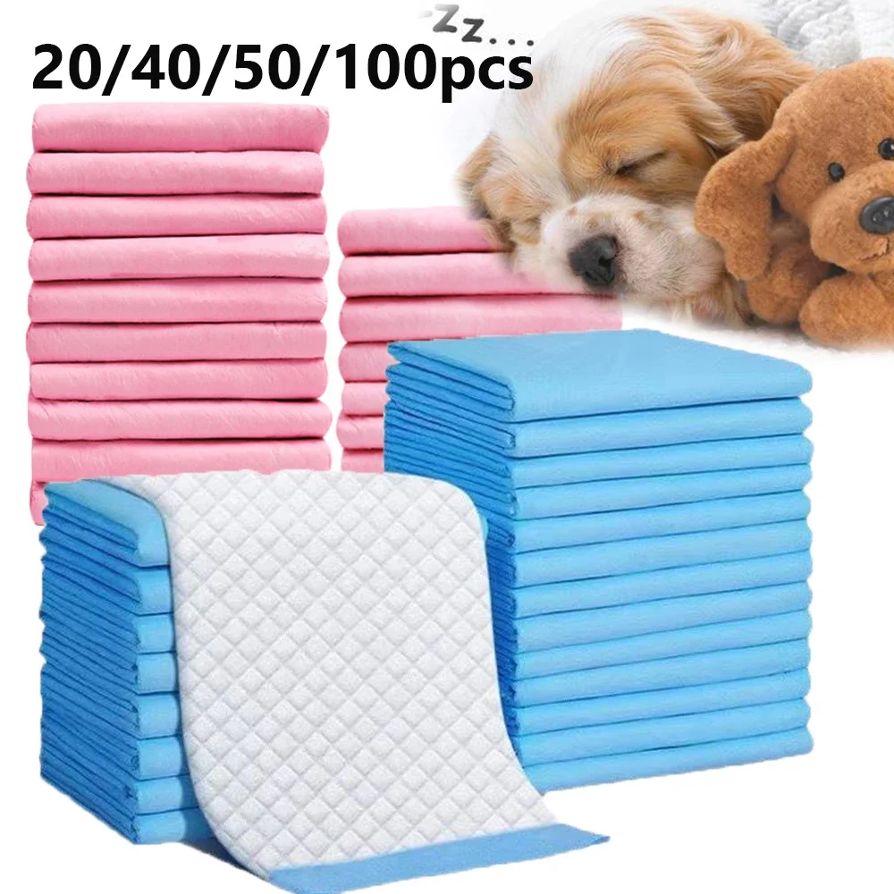 

Super Absorbent Pet Dog Diaper Small Medium Large Dog Training Pee Pads Disposable Nappy Pads for Cats Dog Urine Pad Bottom Mat