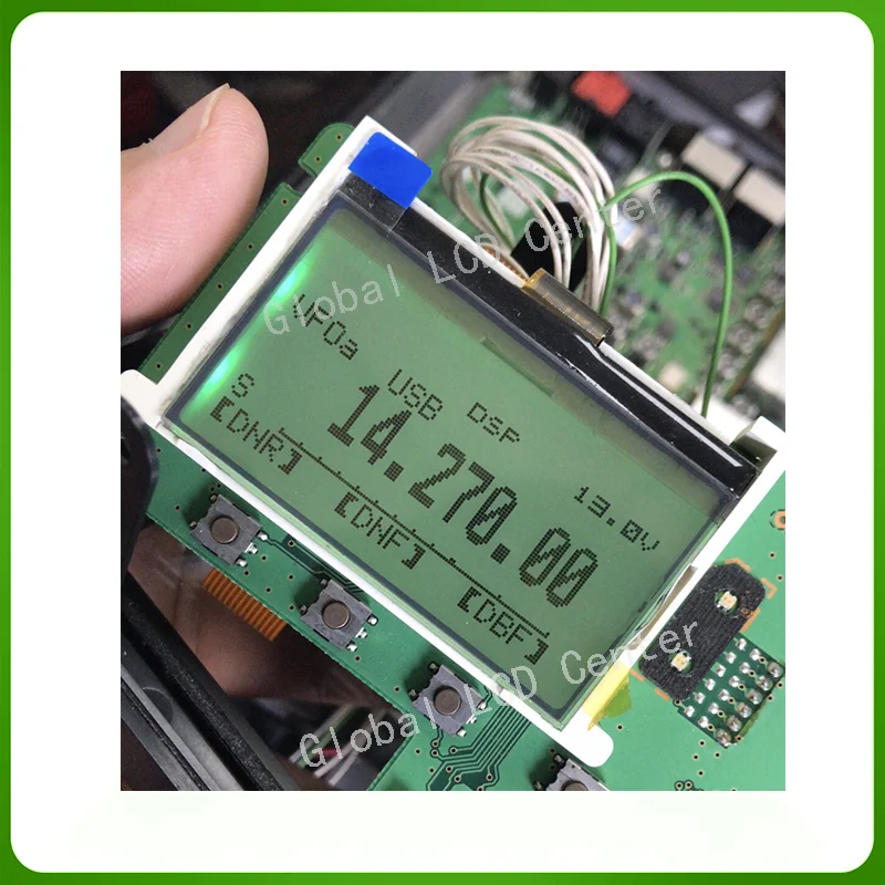 

Compatible new FT-897D FT-897 LCD Display Screen For Yaesu Shortwave Radio FT897D LCD Screen Repair And Replacemen
