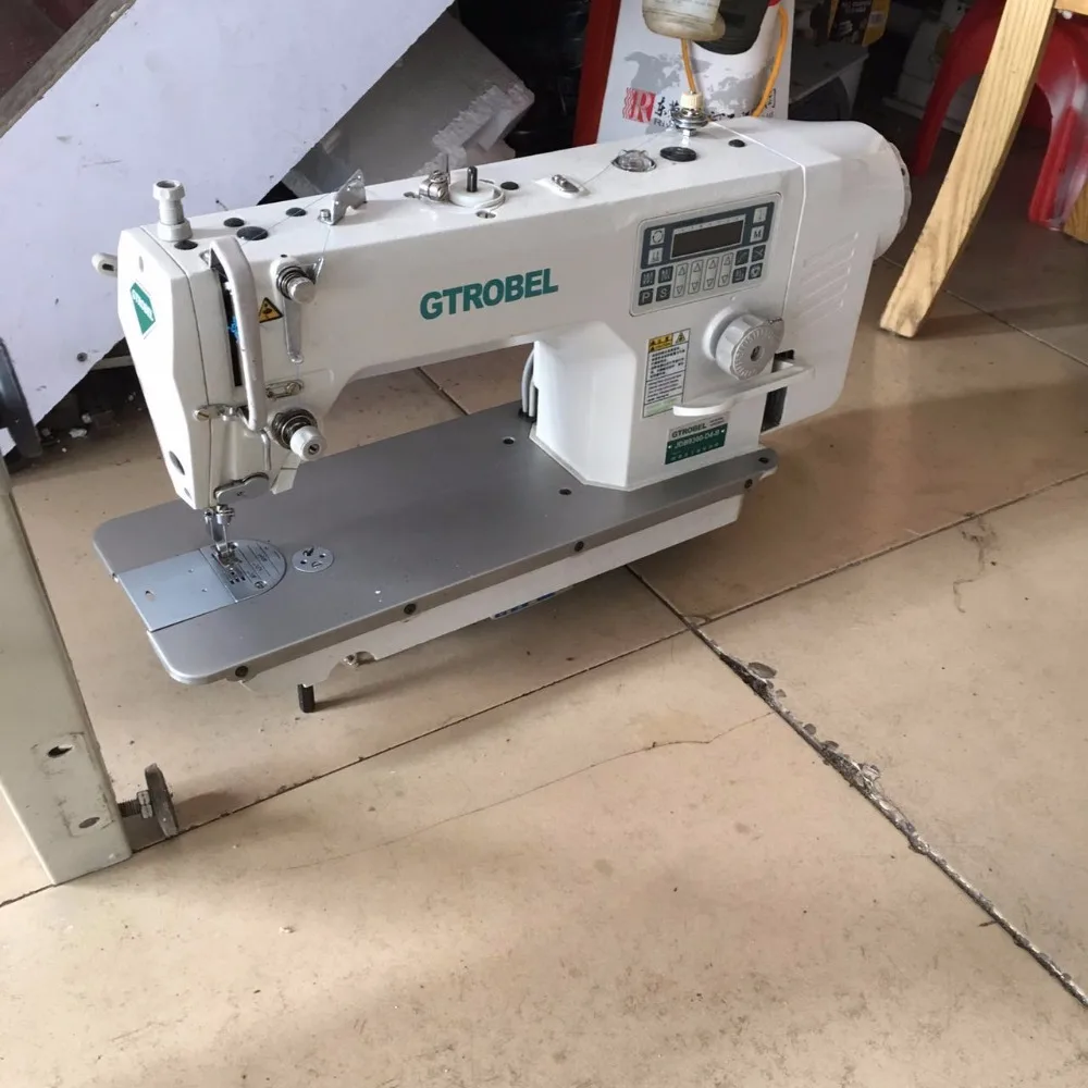 New GDB 9200-D4 computerized single needle industrial lockstitch sewing machine with automatic presser foot lifter