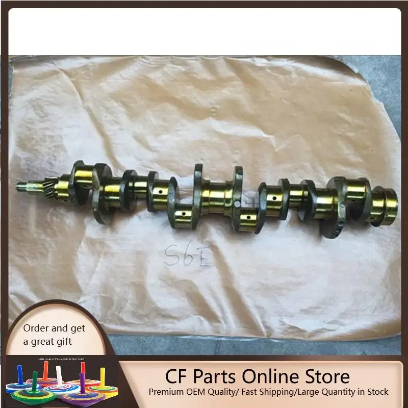 

Crankshaft 32B20-10110 For Mitsubishi S6E2 Engine