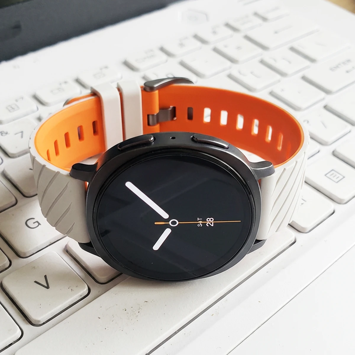 Dwukolorowy silikonowy pasek d – Samsung Smartwatch Ultra Accessories recenzja i cena