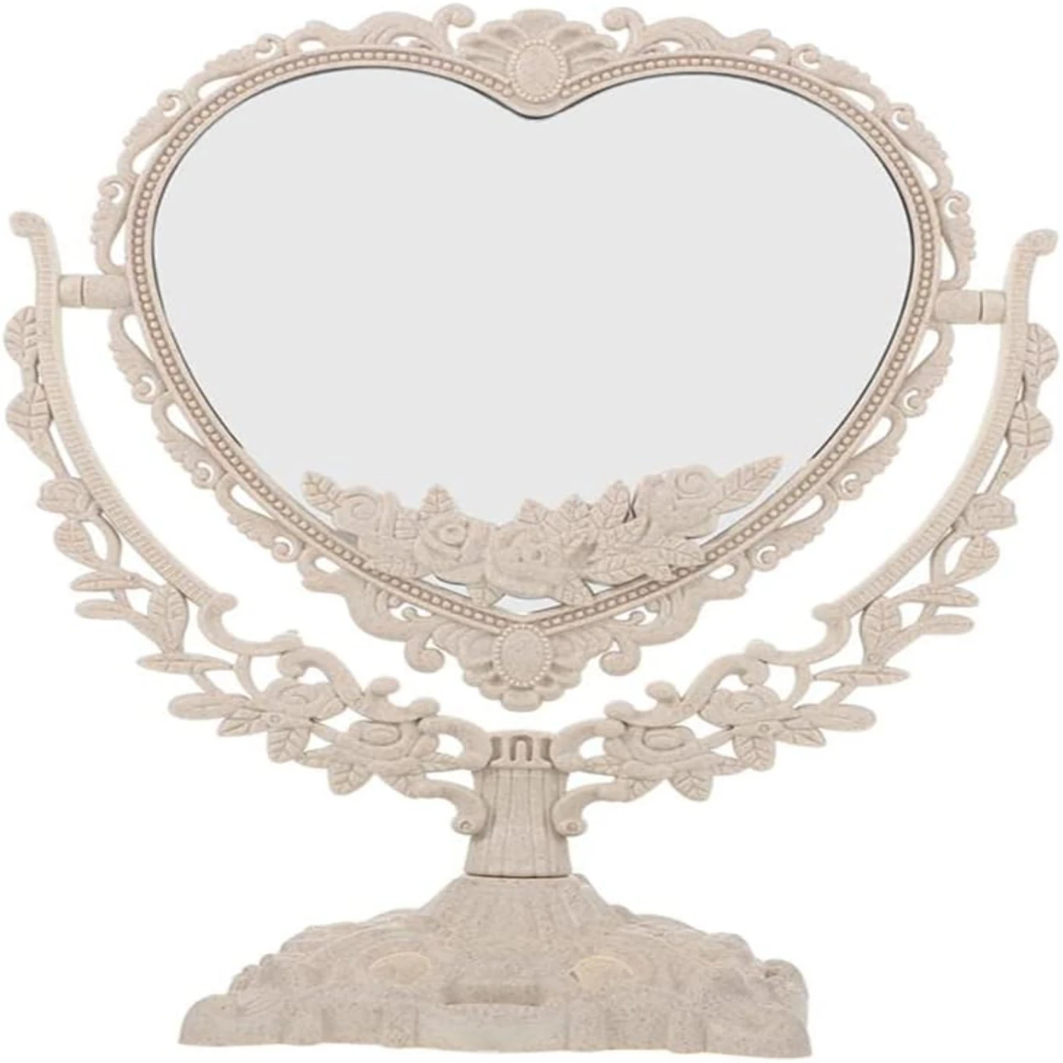 his luxurious gold finish mirror that will make you feel like a glamorous movie star every time you use it. Perfect for adding a