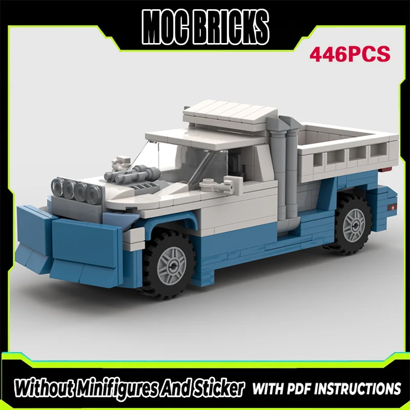 

Конструктор MOC: Модель городского автомобиля, классический снегоуборочный грузовик, модульная технология, подарки, праздничный набор для сборки, детские игрушки