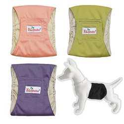 Pannolino per cani maschio lavabile riutilizzabile per animali domestici pantaloni sanitari fisiologici pannolino fascia per pancia avvolgere pannolini a prova di perdite pantaloni per pipì per cucciolo