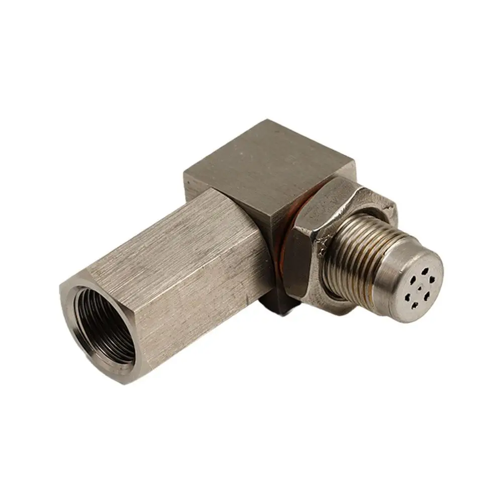 Universal M18*1.5 O2 Oxygen Sensor Extender 90 Degree 02 O2 Converter Sensor Bung Extension Catalytic Oxygen Spacer M4I8