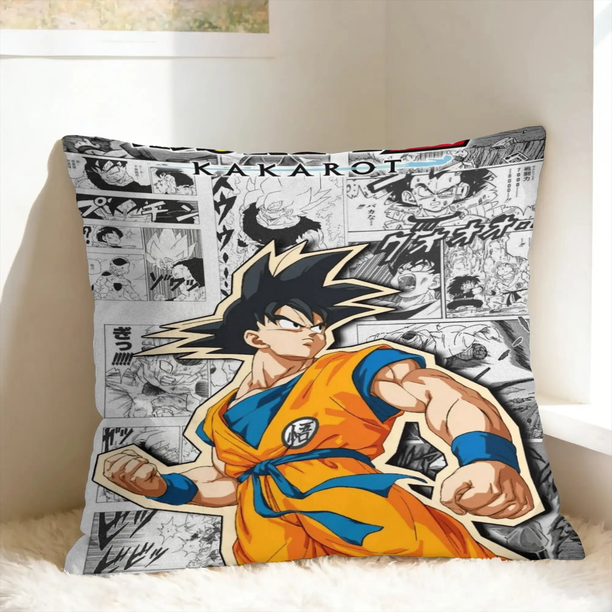 Pillow Case D-Dragon Anime Comfy  Pillow Cover For Sofa Home Decor Retro Trendy Pillowcases