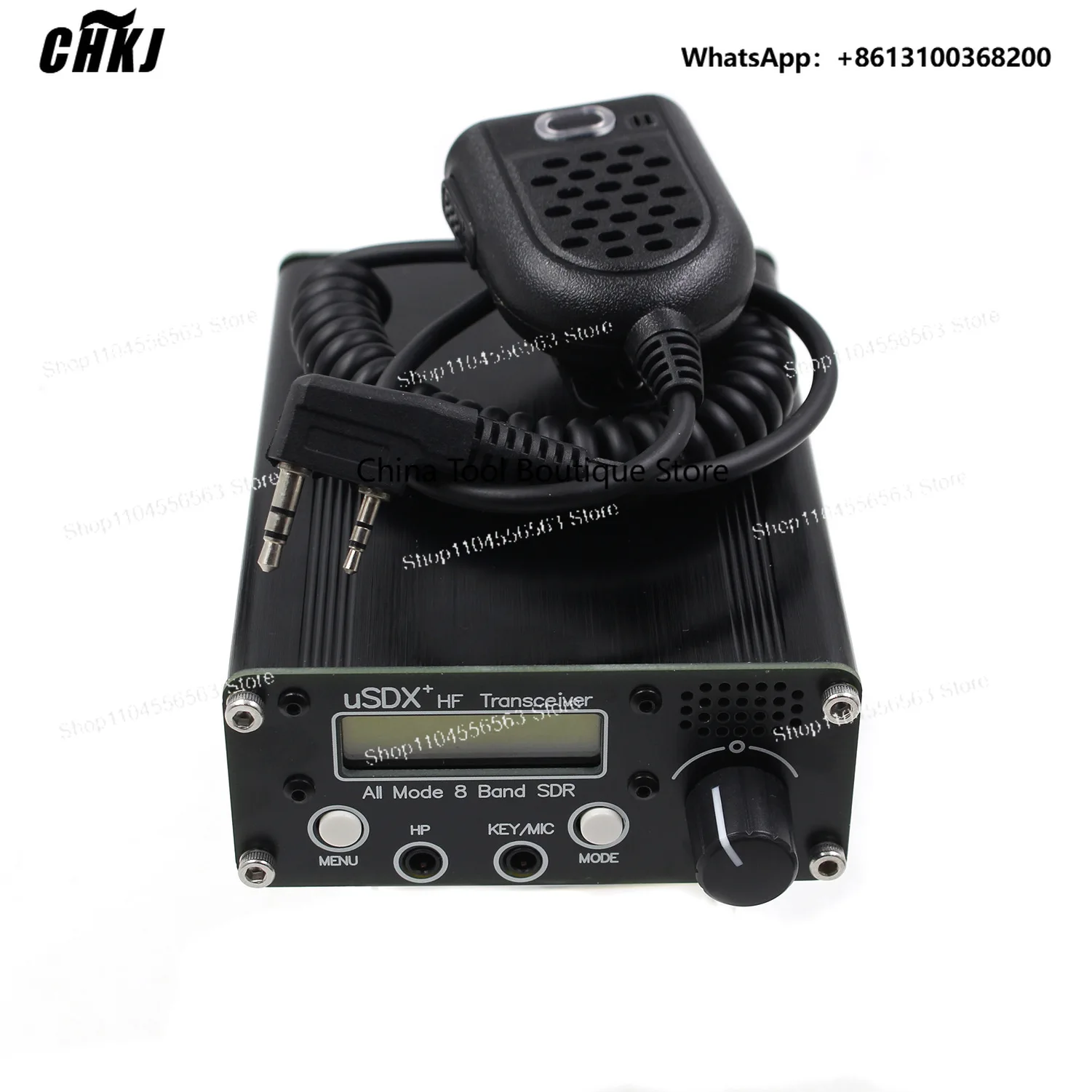 USDR USDX+Plus V2 8-Band SDR Transceiver – All Mode HF SSB QRP Portable Radio with Upgraded Features for Ham Operators