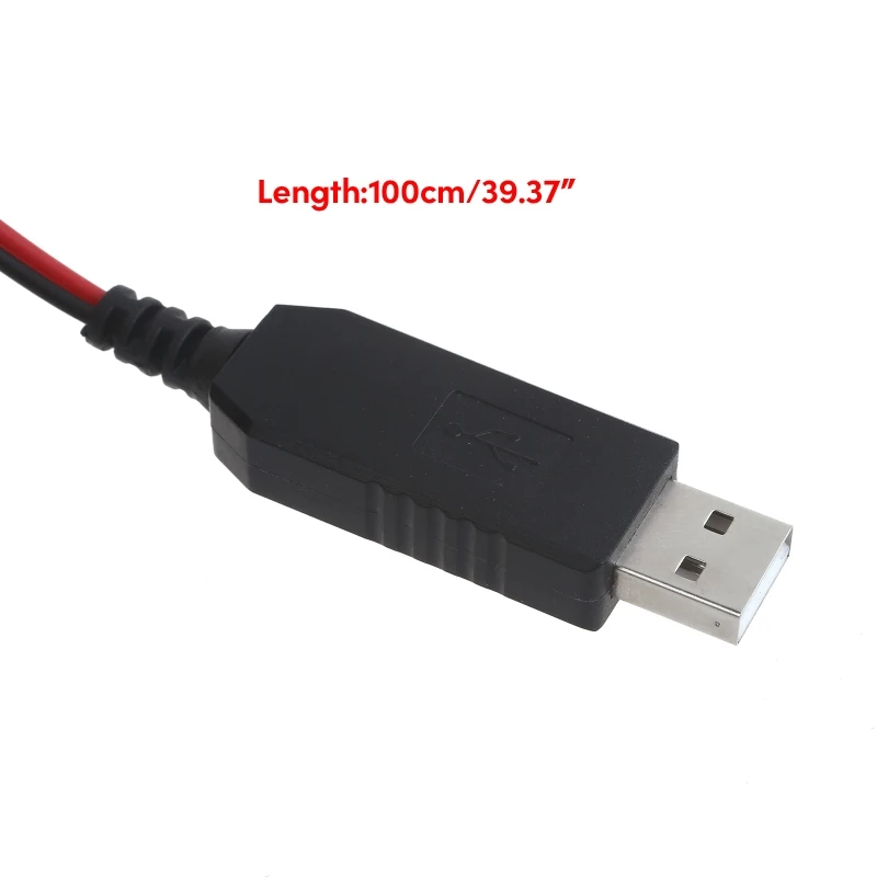 USB to 3V CR2032 Dummy Battery Charging Cable Cord with Switches for CR2032 3V Battery Powered Watch Remote Control Toy