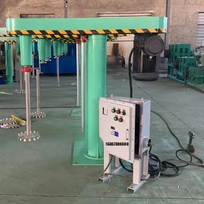 Mélangeur Disperseur de Peinture 22 kW Haute Vitesse pour Disperser, Dissoudre et Mélanger les Peintures