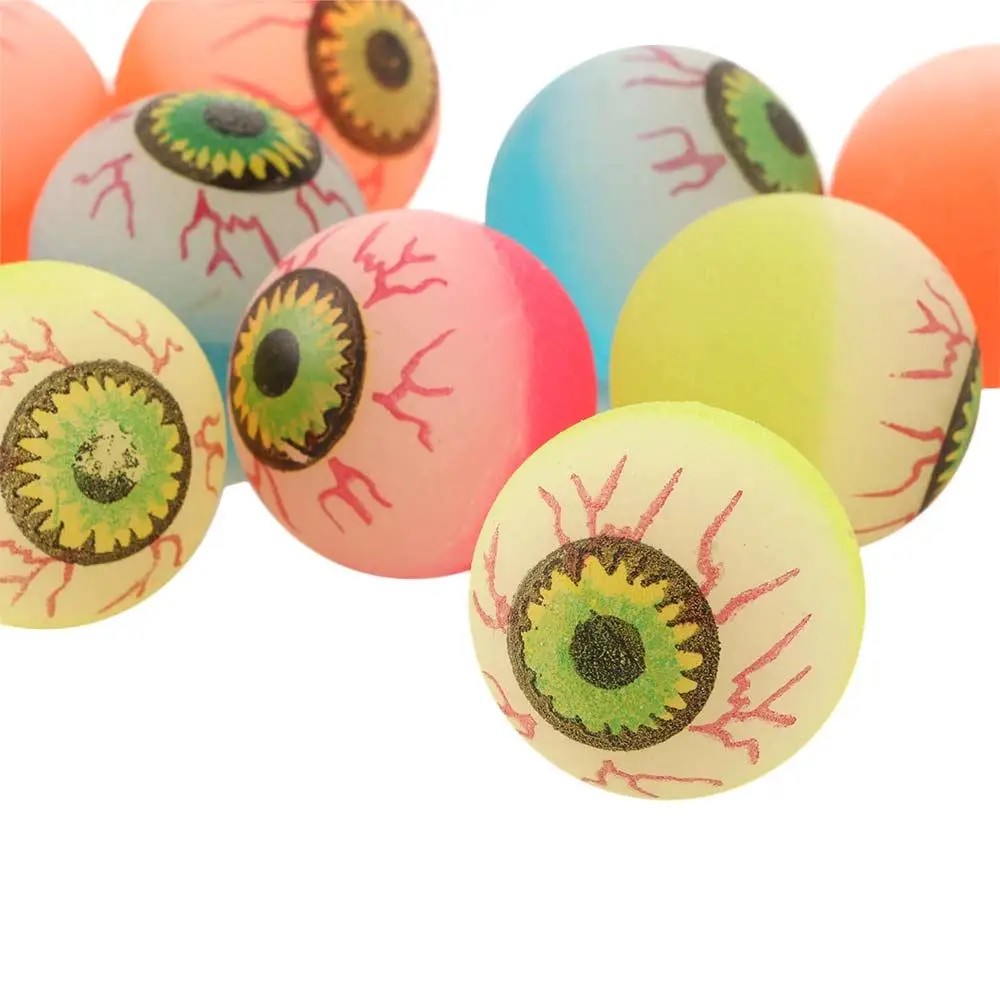 

Party Favors Kids Toy Balls Bouncy Toy Bath Toys Halloween Bouncy Balls Halloween Party Supplies Jumping Balls Scary Eye Balls