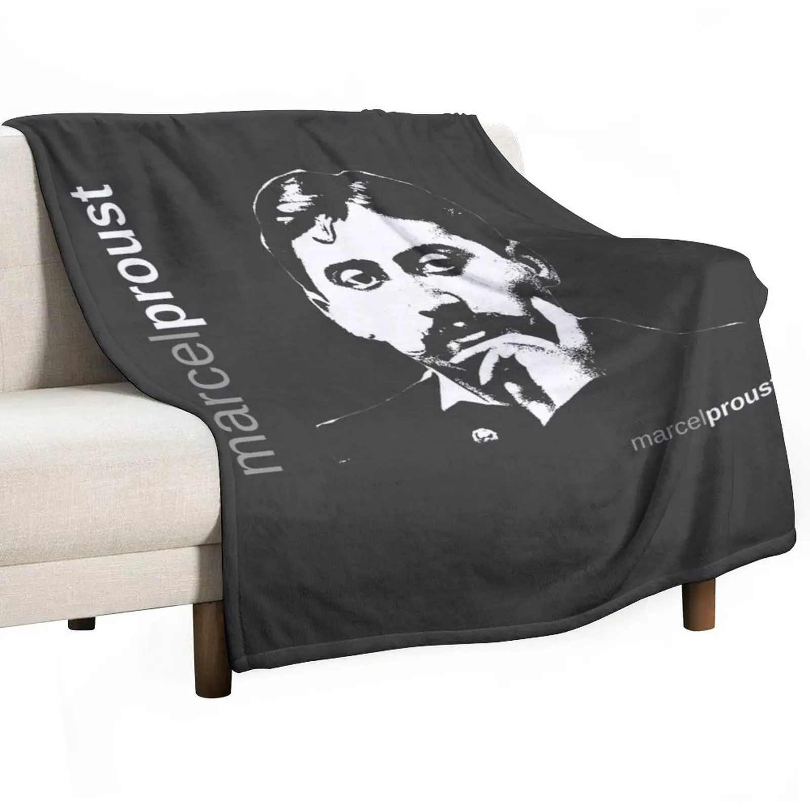 Classic Marcel Proust poster Throw Blanket Fashion Sofas Thermals For Travel Cute Plaid Blankets