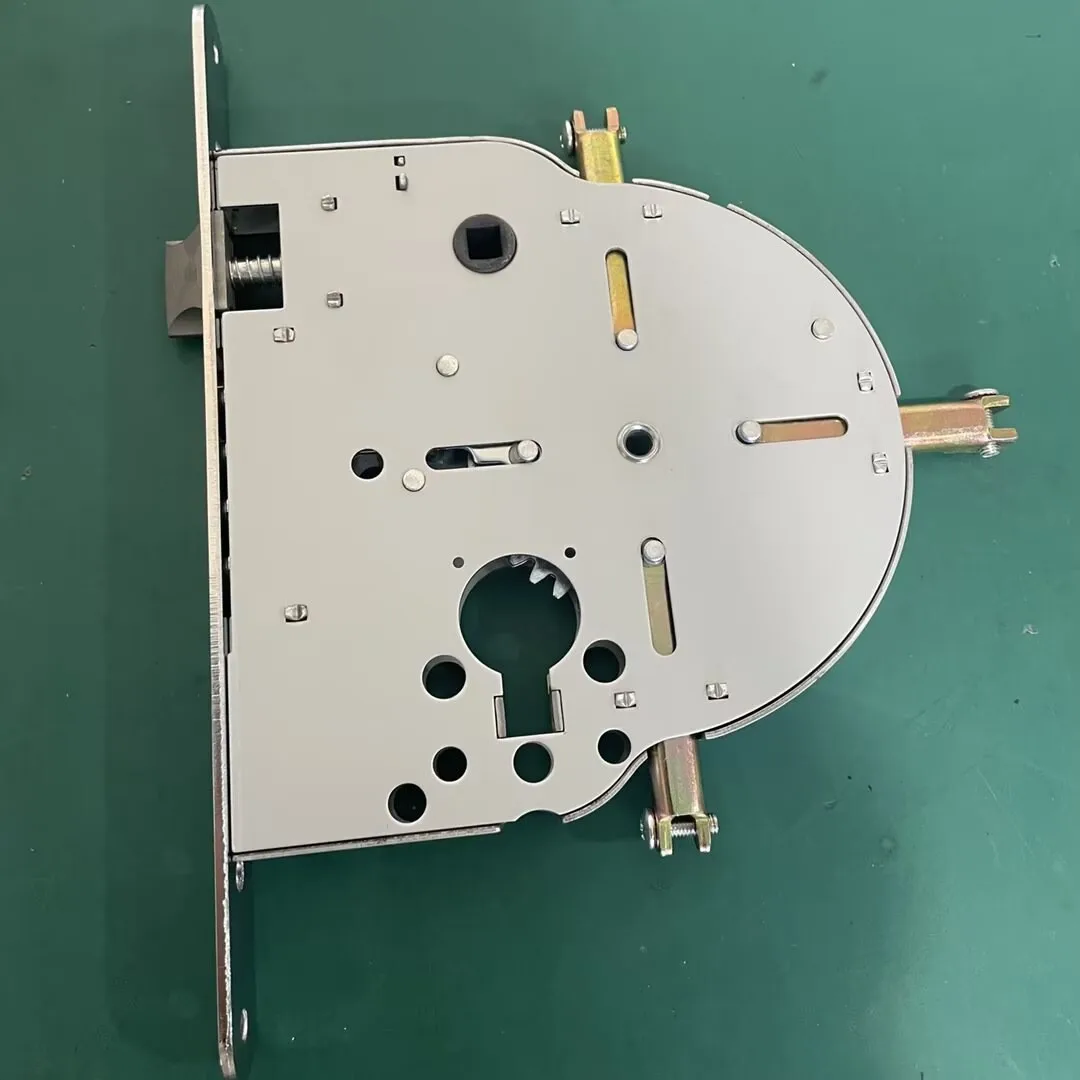 Smart Automatic Israeli 6590 Mortise Lock Body Round Head Square Bolt Replacement for Old Security Door Fingerprint Lock - view 2