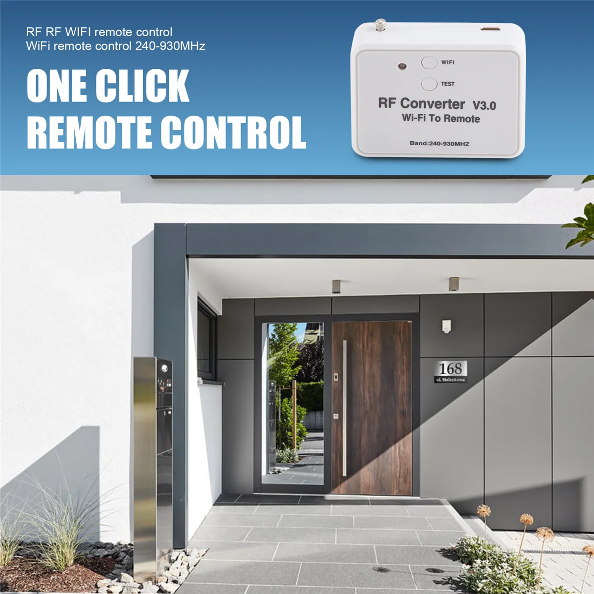 

Wifi Remote Control Converter Rf Radio Frequency Wifi Remote Control 240-930Mhz for Smart Home Garage Door HOT
